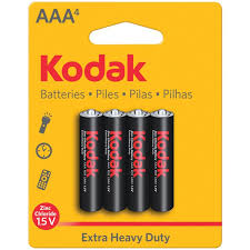 KODAK AAA ZINC battery, 4pcs